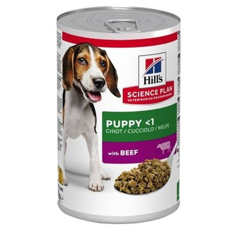 perro Puppy ternera lata 370gr