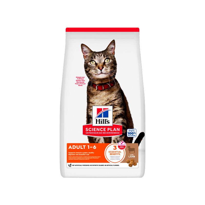 Hill's Adult Cordero pienso para gatos Imagen principal del producto
