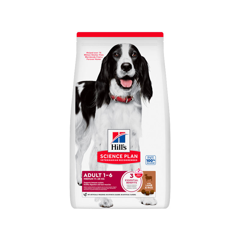 Hill's Adult Medium con cordero pienso para perros