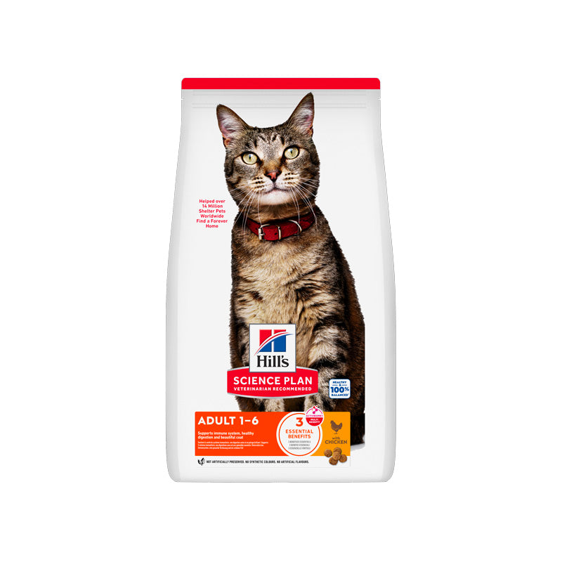Hill's Adult Pollo pienso para gatos Imagen principal del producto