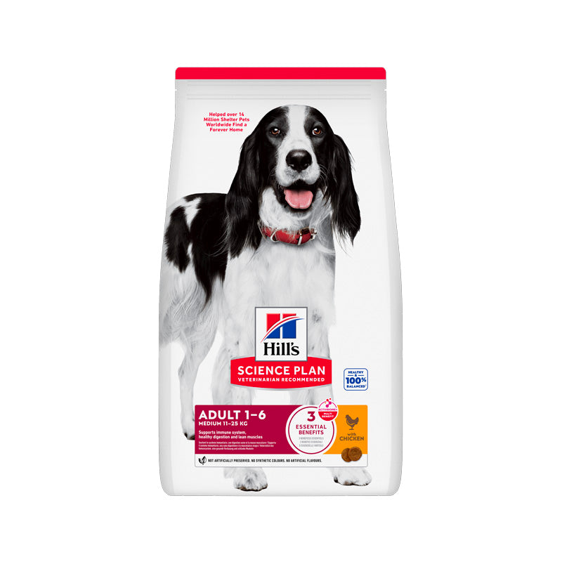 Hill's Adult Medium con pollo pienso para perros Imagen principal del producto
