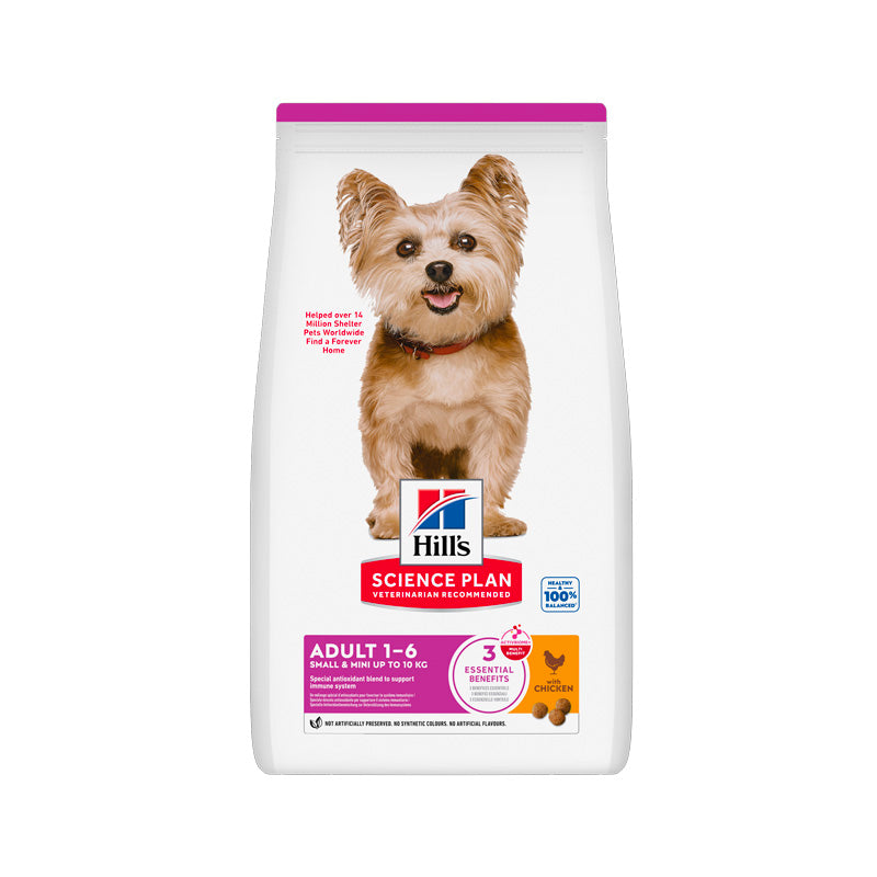 Hill's Adult Small & Mini con pollo pienso para perros Imagen principal del producto