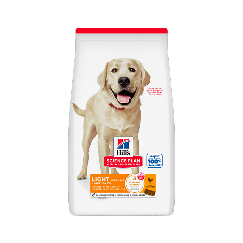Hill's Light Large con pollo pienso para perros