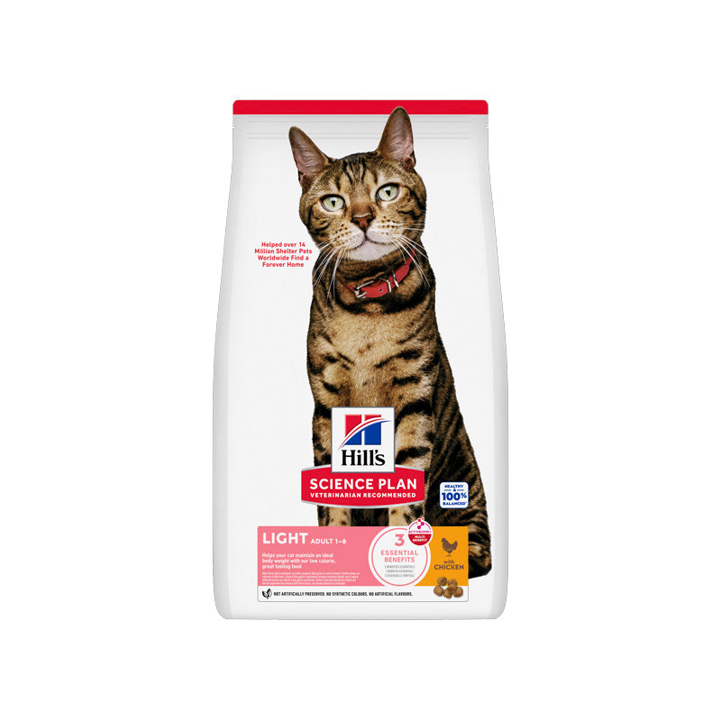 Hill's Adult Light Pollo pienso para gatos