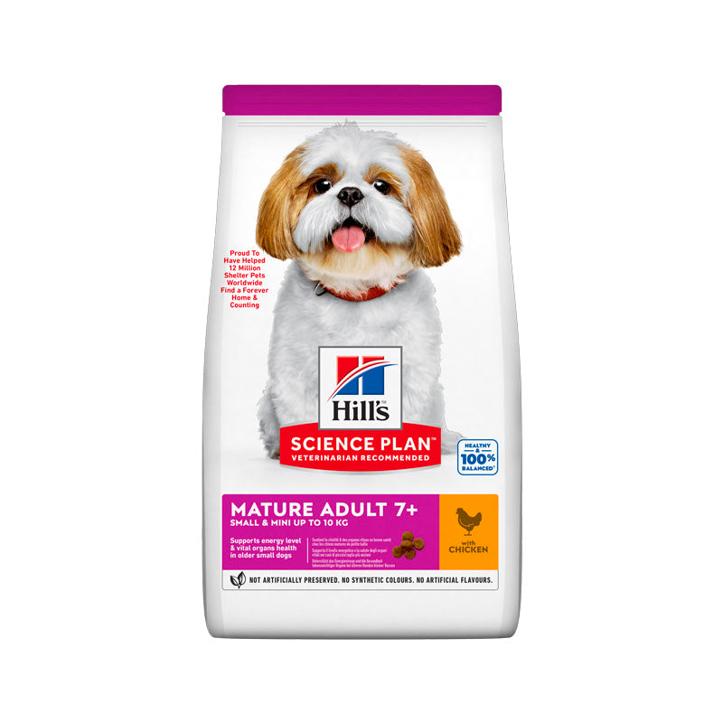 Hill's Mature Adult 7+ Small & Mini con pollo pienso para perros Imagen principal del producto