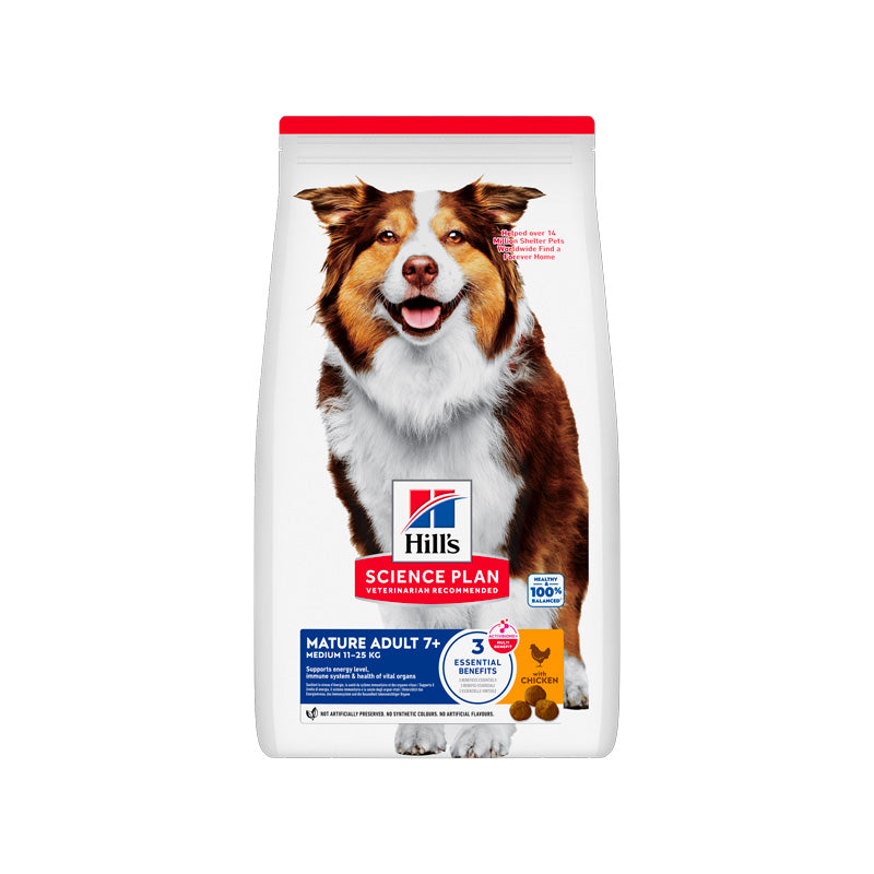 Hill's Mature Adult 7+ Medium con pollo pienso para perros