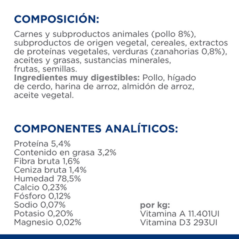 perro gastrointestinal biome estofado lata 345gr