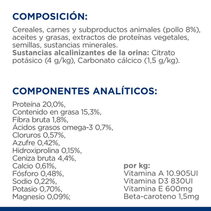perro c/d multicare urinary care