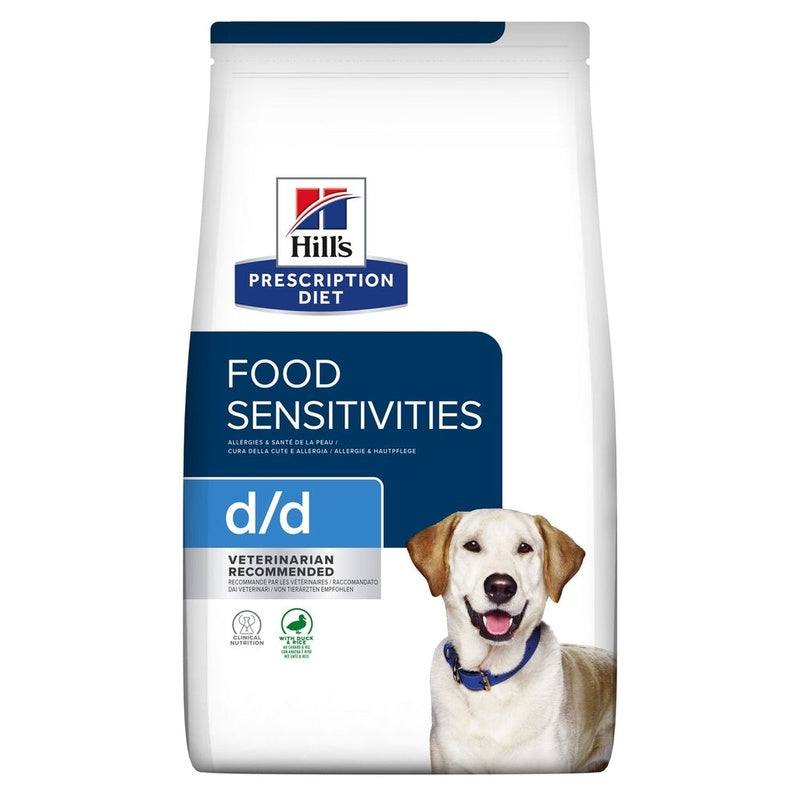 perro d/d food sensitivities pato