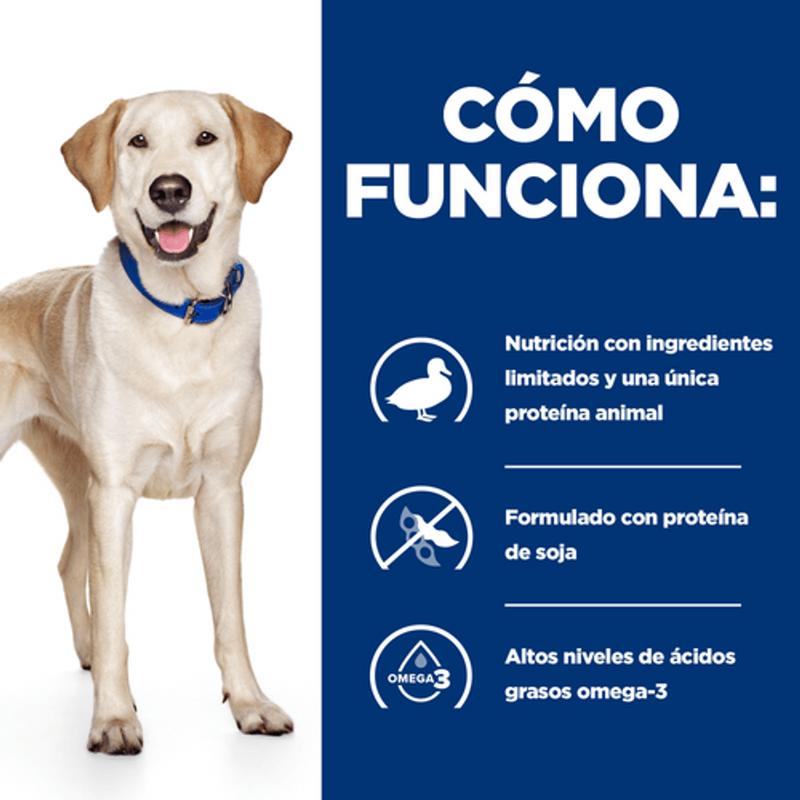 perro d/d food sensitivities pato