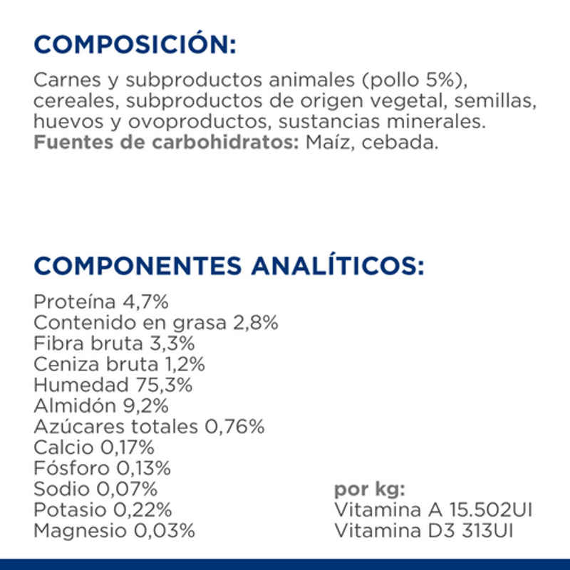 gos w/d diabetes care llauna 370 g