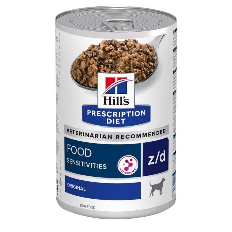 perro z/d food sensitivities lata 370gr