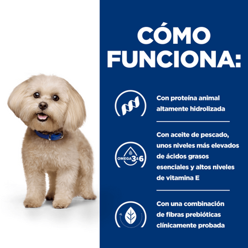 perro z/d food sensitivities mini