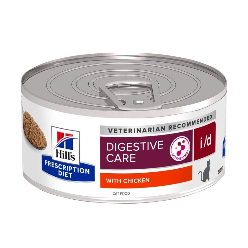 gato i/d digestive care pollo lata 156gr
