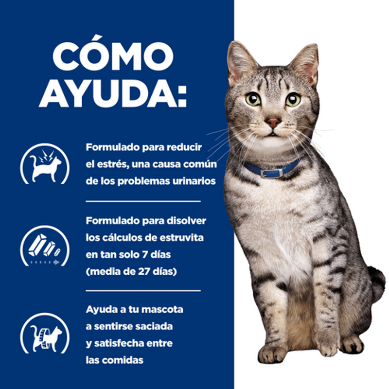 gat c/d urinary stress + metabolic sobre 85 g