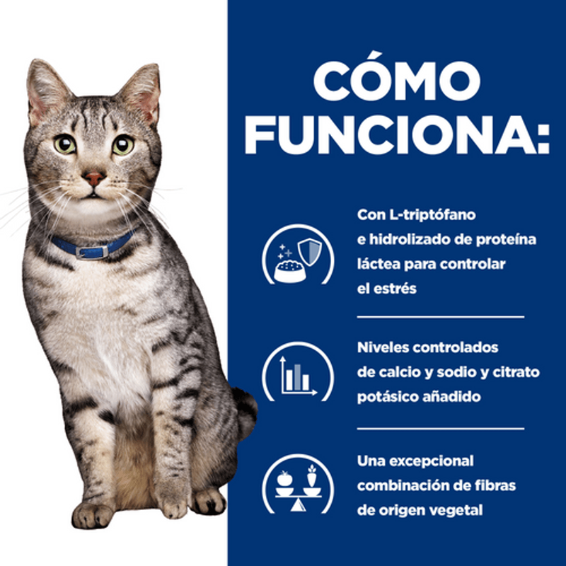 gat c/d urinary stress + metabolic sobre 85 g