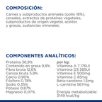 gato r/d weight reduction pollo