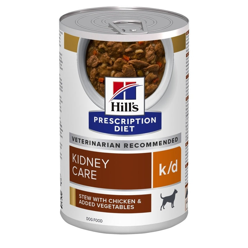 perro k/d kidney care estofado lata