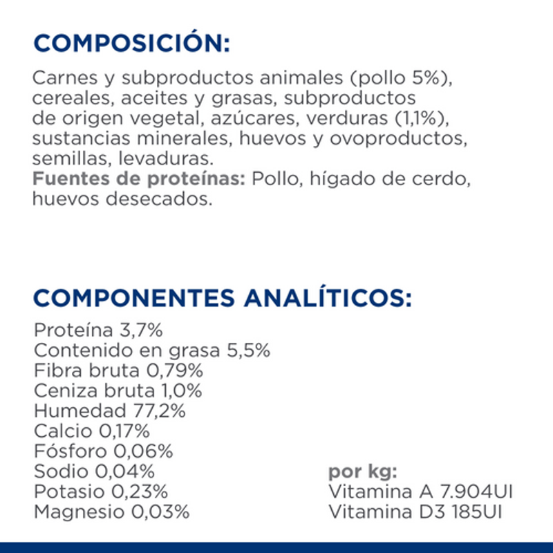 perro k/d kidney care estofado lata