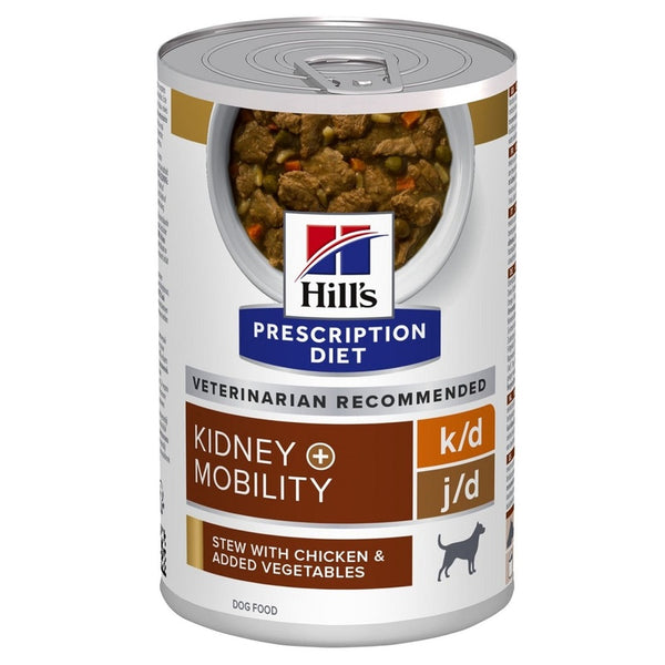 perro k/d kidney + mobility lata 370gr