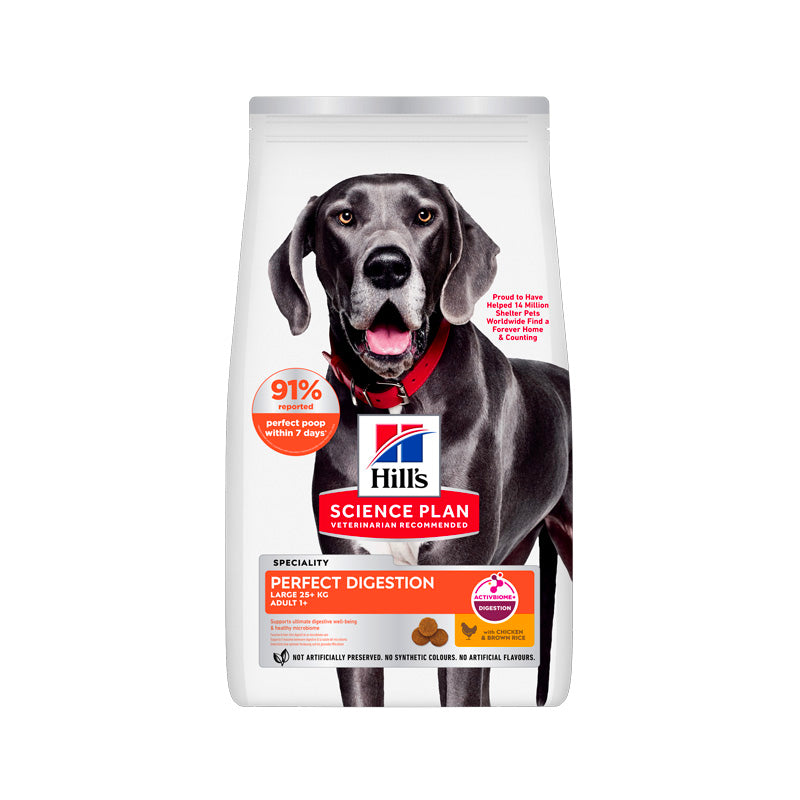 Hill's Perfect Digestion Large con pollo pienso para perros Imagen principal del producto