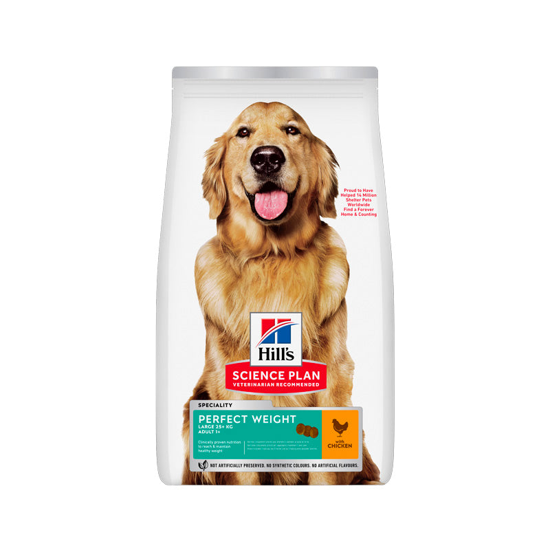 Hill's Perfect Weight Large con pollo pienso para perros Imagen principal del producto