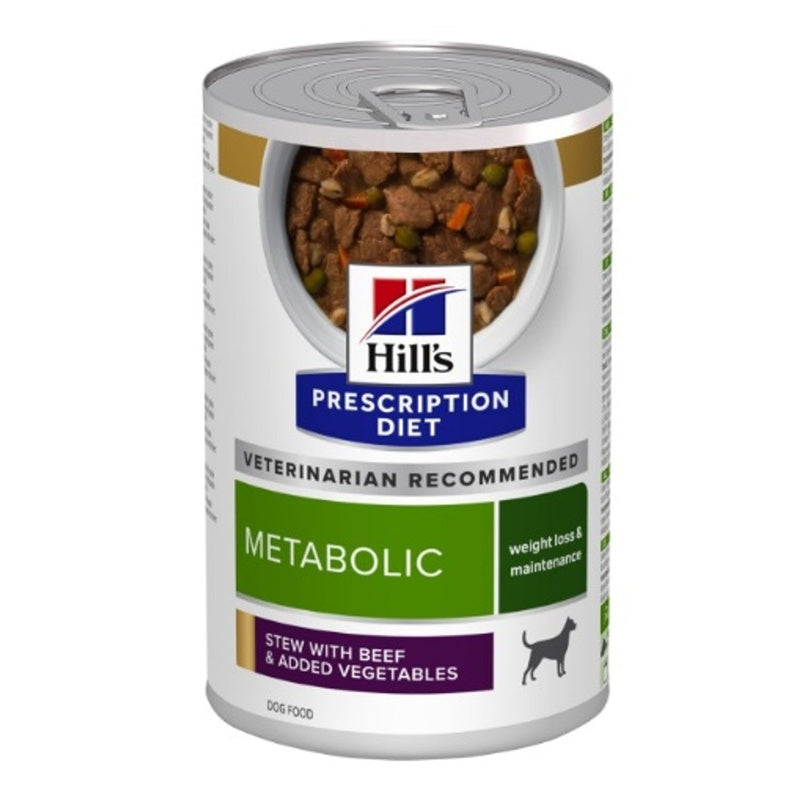 perro metabolic estofado de pollo lata 354gr