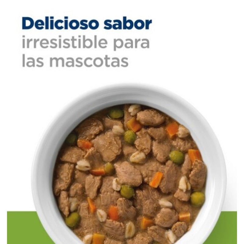 perro metabolic estofado de pollo lata 354gr