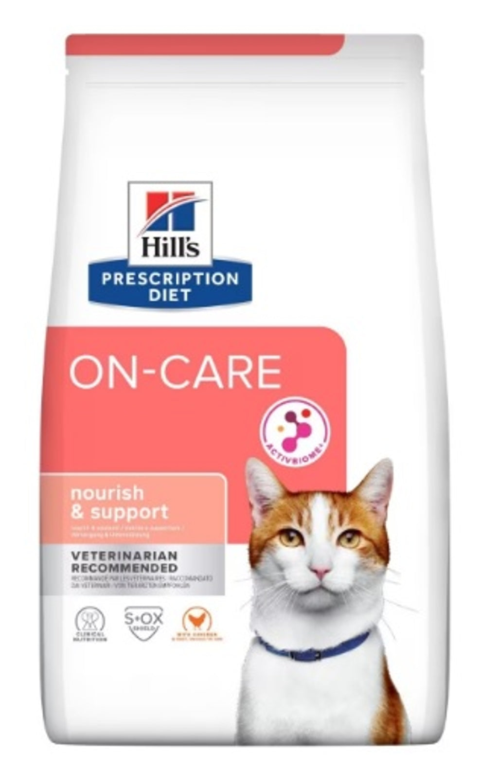 gato on-care pienso oncológico de pollo 1,5kg