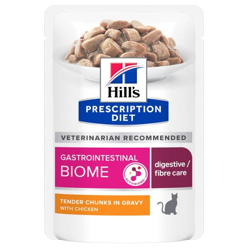 gato gastrointestinal biome amb pollastre sobre 85