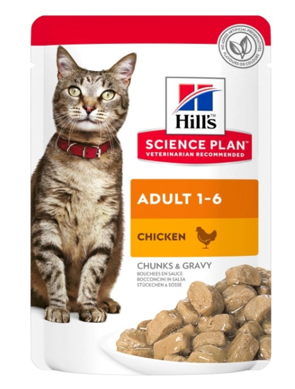 gato adulto pollo sobre 85gr
