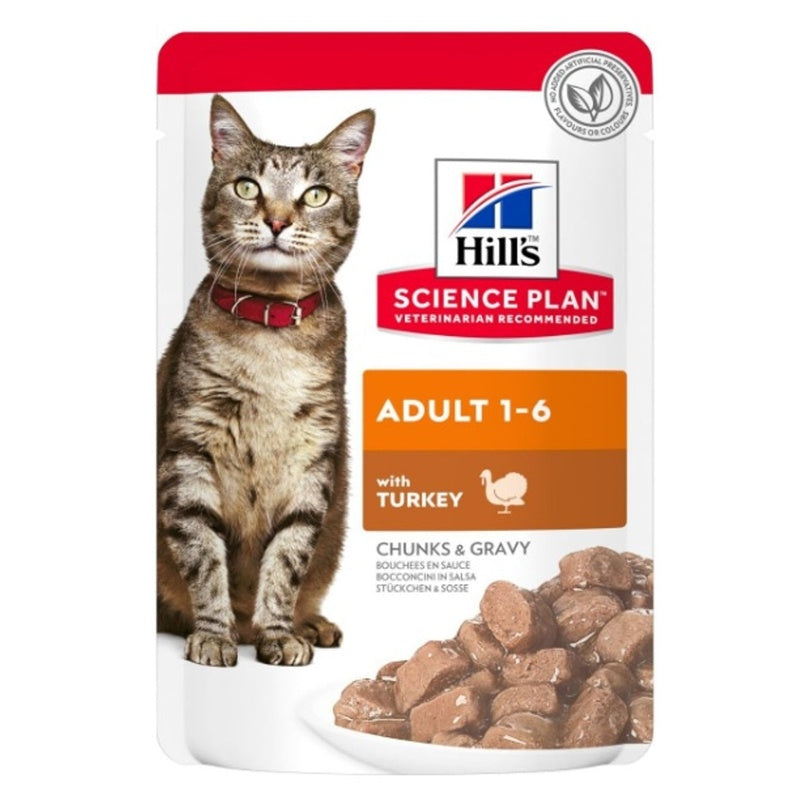gato adulto pavo sobre 85gr