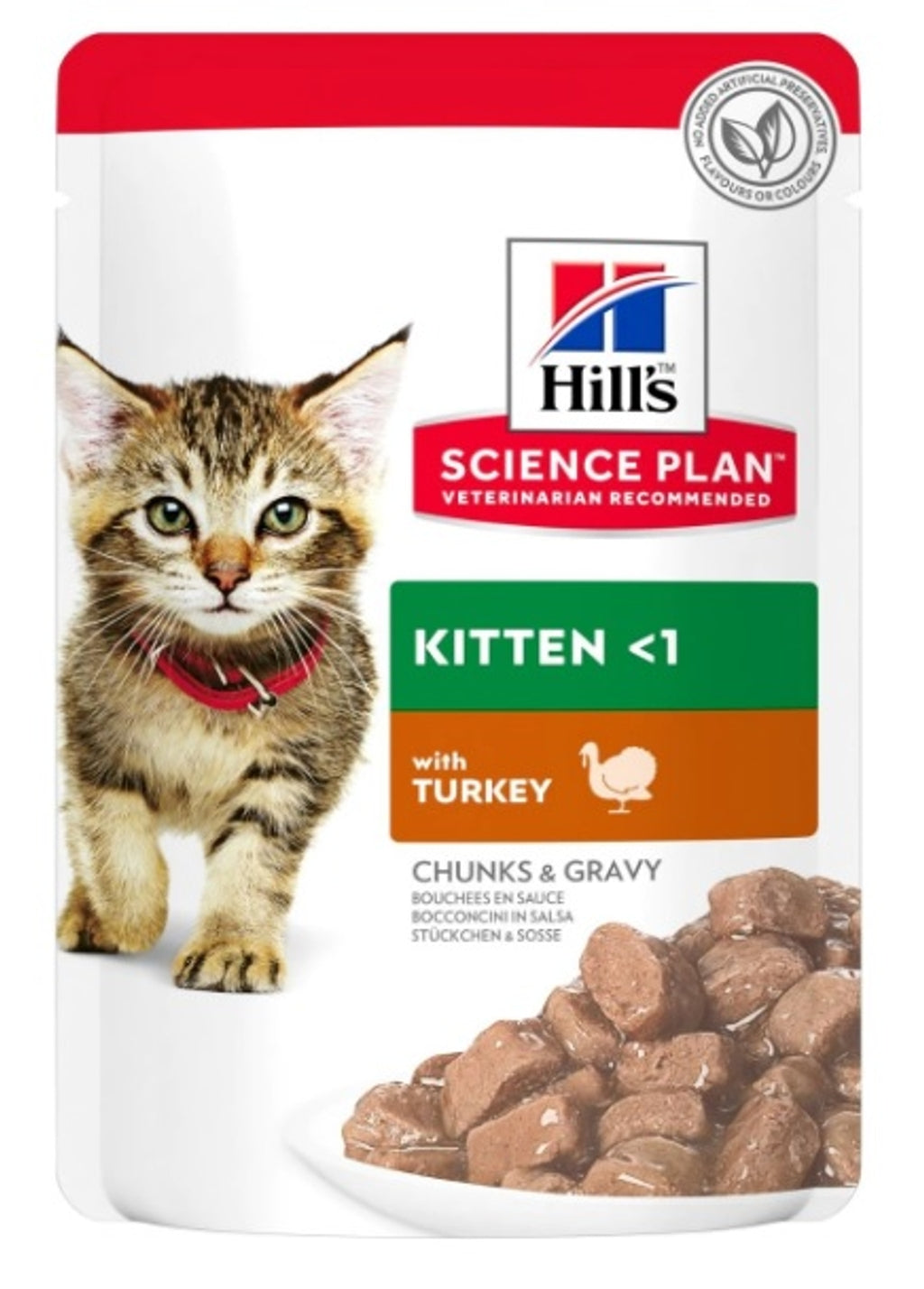 kitten gall dindi sobre 85 g