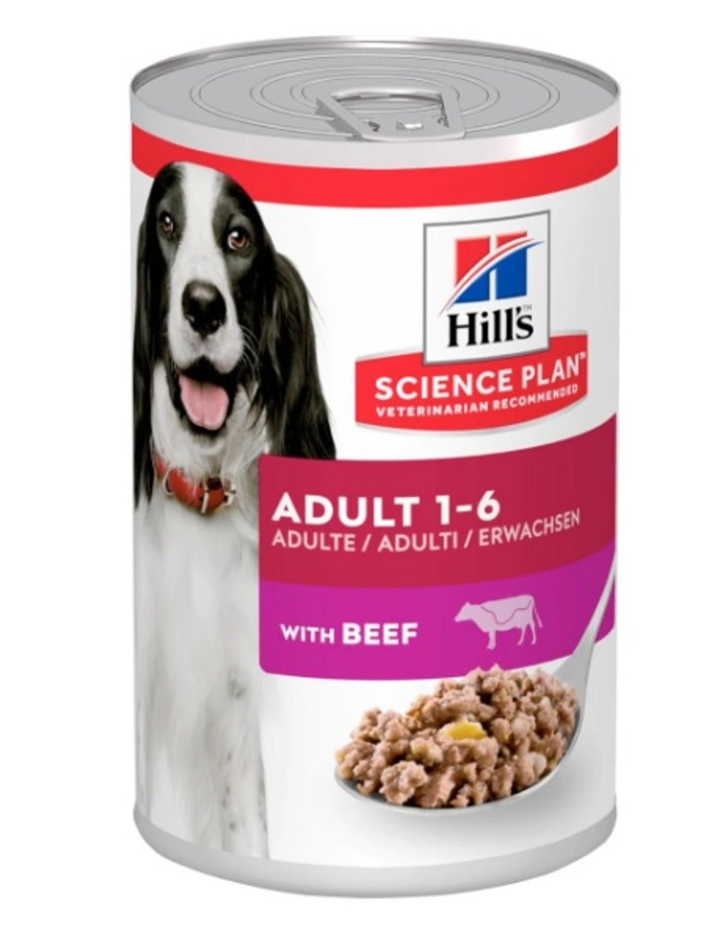 perro adulto ternera lata 370gr Imagen principal del producto