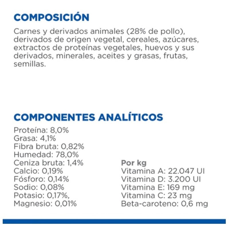 gat adult perfect digestió pollestre sobre 85 g