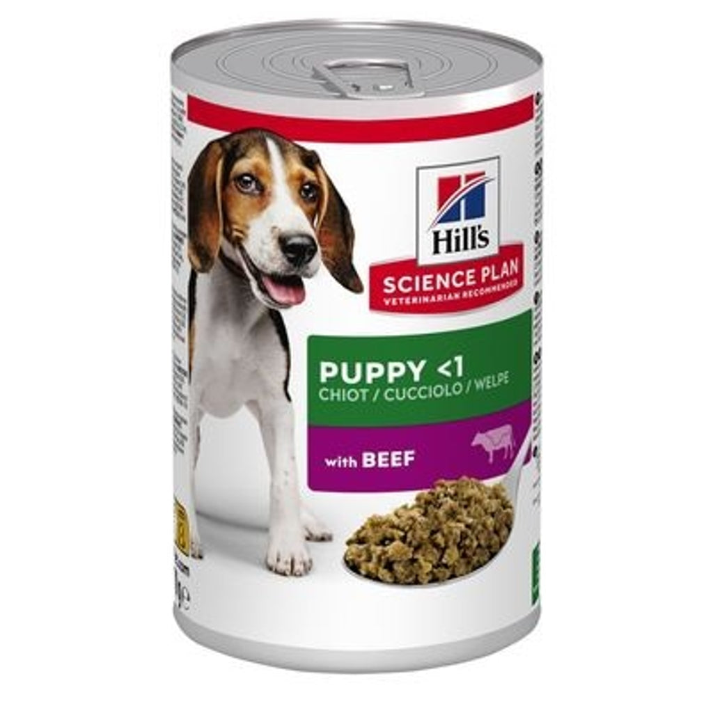 perro Puppy ternera lata 370gr