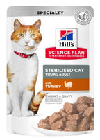 gato adulto sterilised pavo sobre 85gr