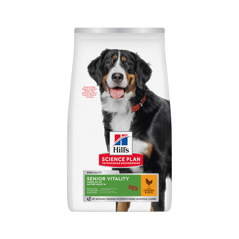 Hill's Senior Vitality 6+ Large con pollo pienso para perros Imagen principal del producto
