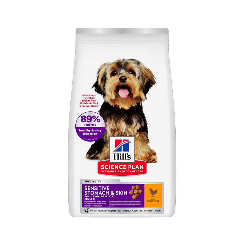Hill's Sensitive Stomach & Skin Small & Mini con pollo pienso para perros