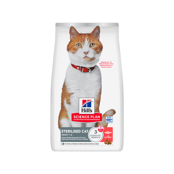 Hill's Adult Sterilised Salmón pienso para gatos