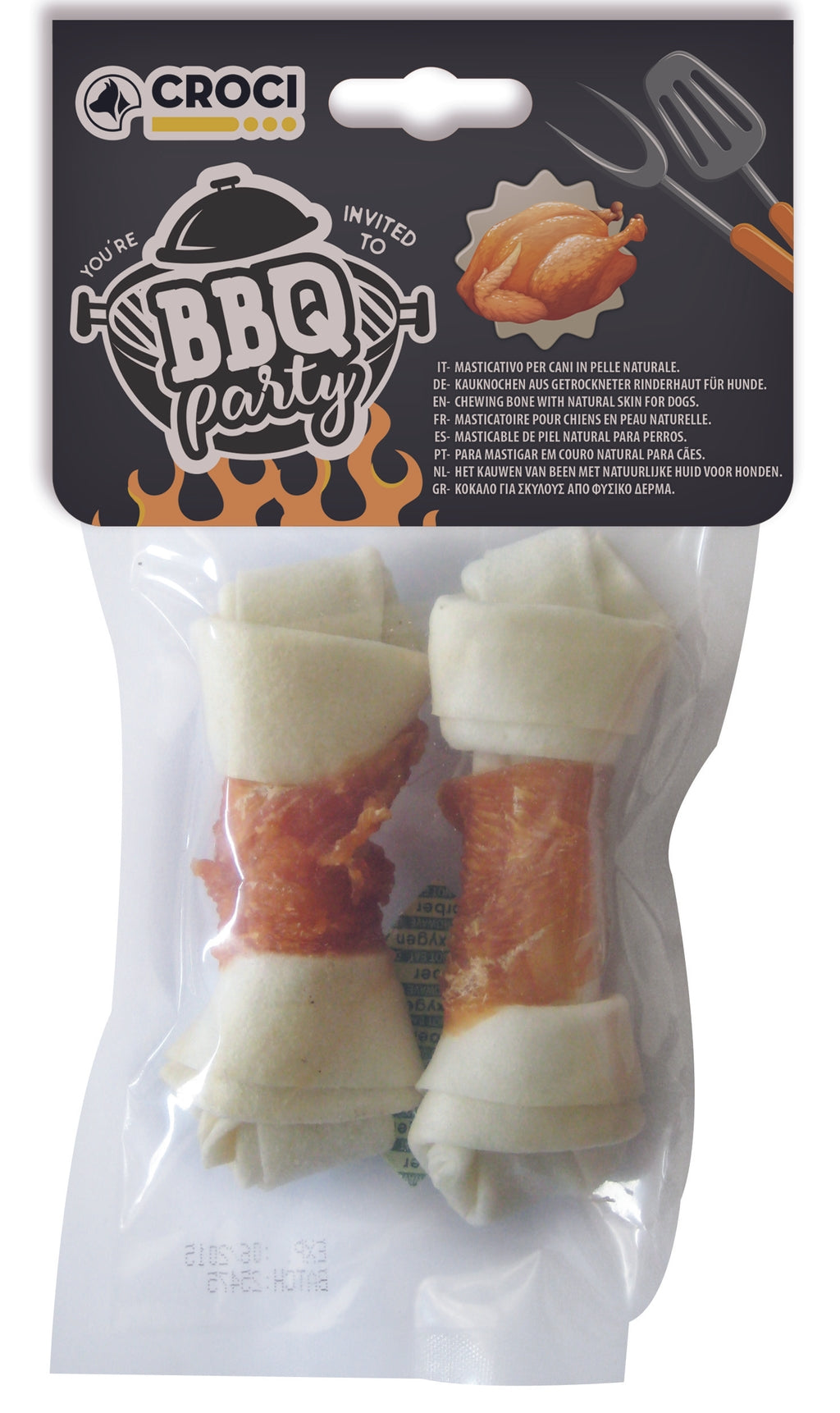 hueso king bone con salmón 11cm