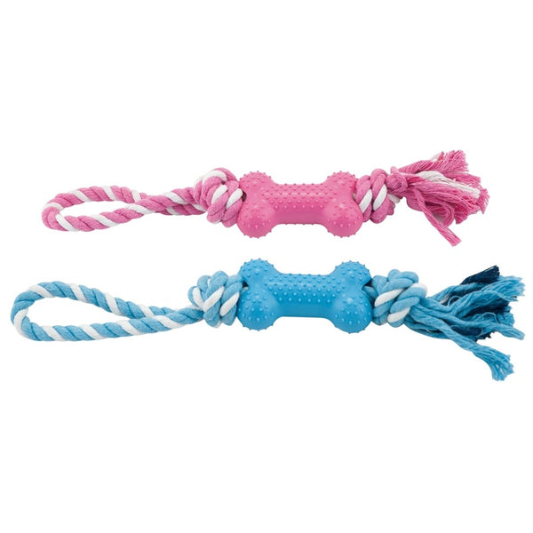 Hueso vertical con cuerda bicolor 32cm (95-105gr)
