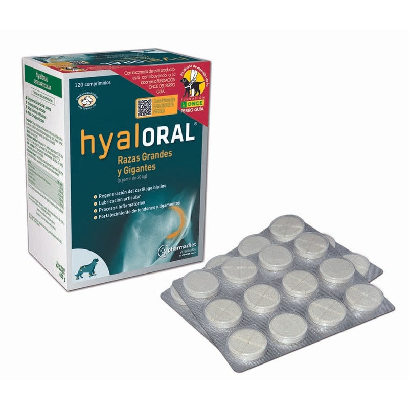 Hyaloral gos gran 120 comprimidos