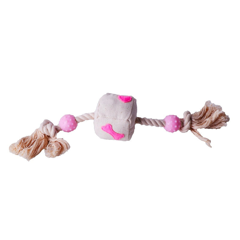 Peluche con cuerda pelotas TPR Imagen principal del producto