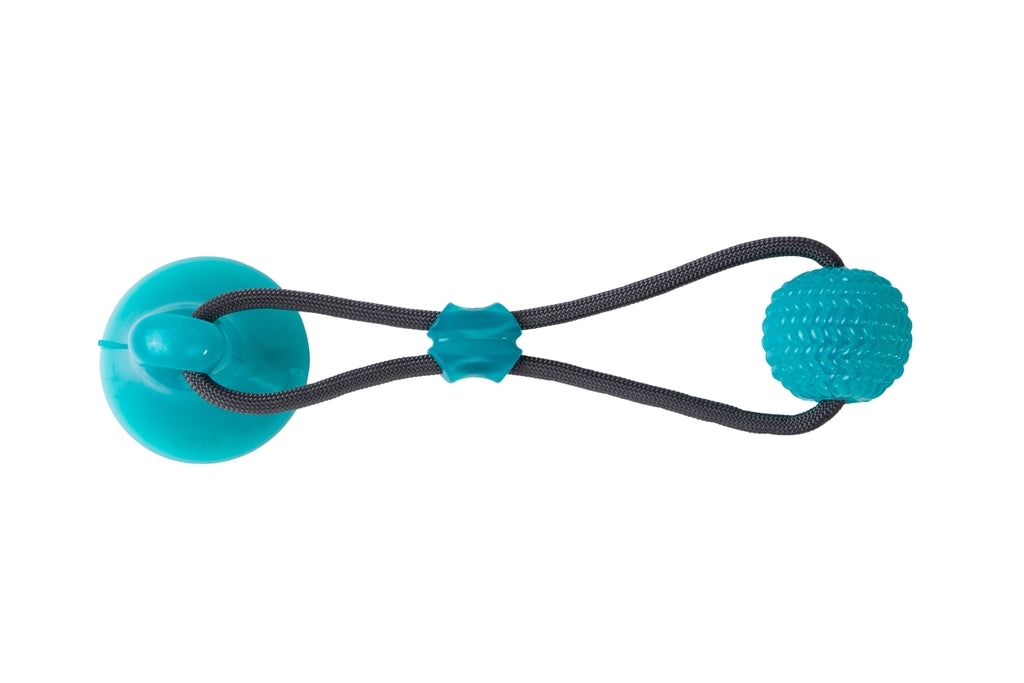 pelota mordedor con ventosa 43cm