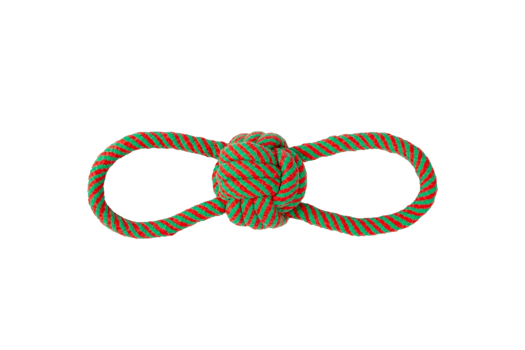 Rope ball Christmas doble asa 30 cm Imatge principal del producte