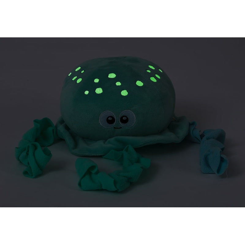 Octopus blau claro brilla en l'oscuritat 20x32cm