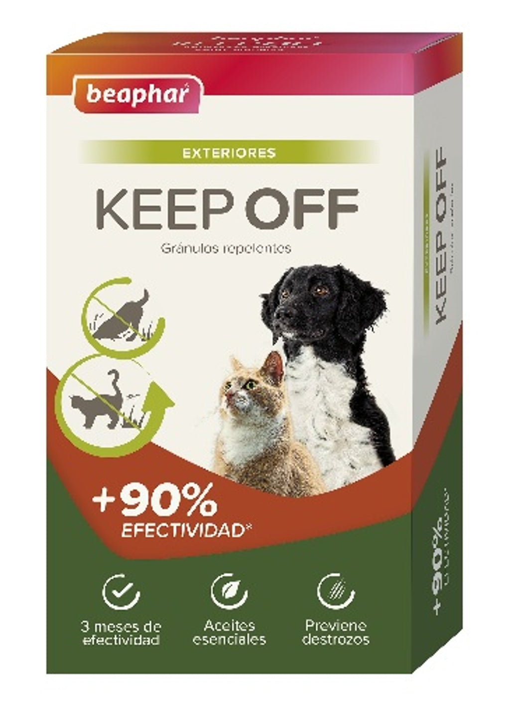 perro y gato keep off gránulos exterior 2x200gr Imagen principal del producto