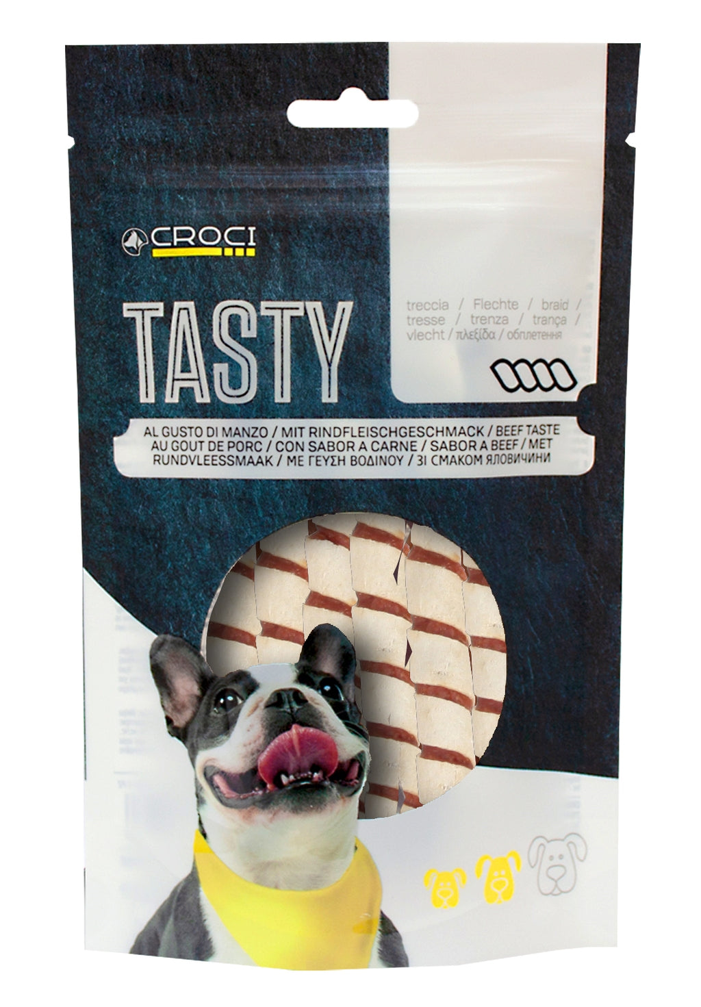 king delice tasty twisted ànec i bacalao 80 g Imatge principal del producte