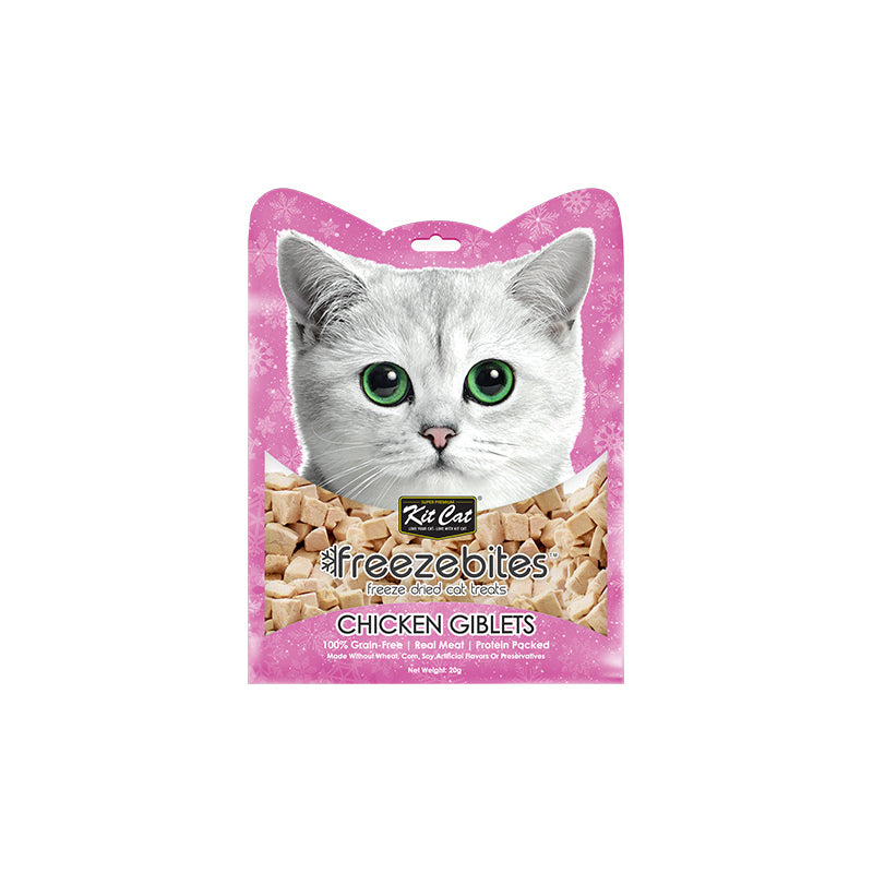 Kit Cat FreezeBites hígado de pollo snack liofilizado para gatos 20 g